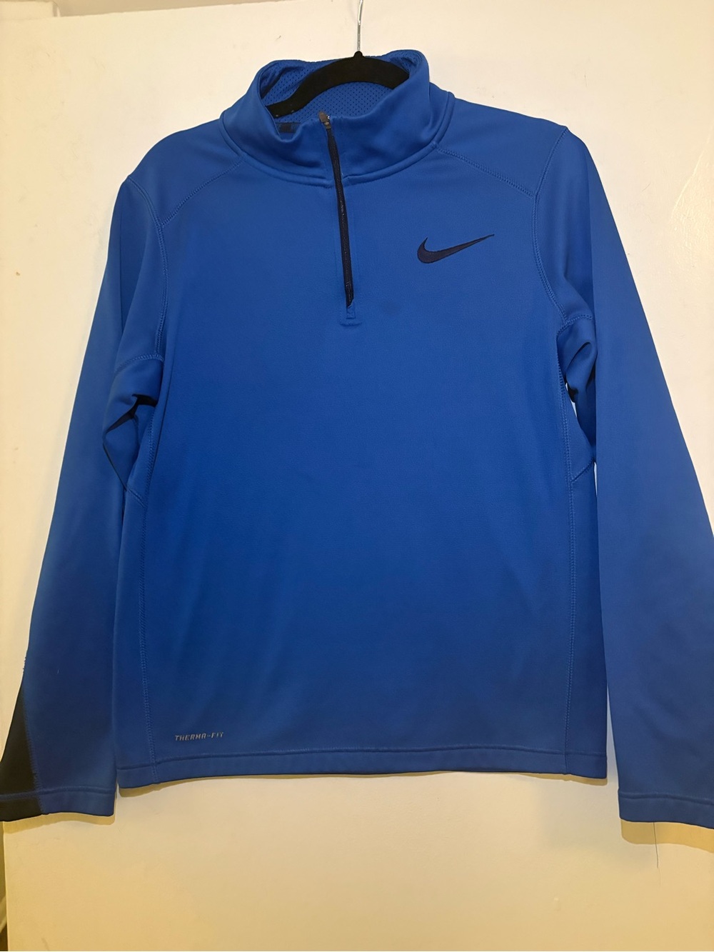 Nike Men’s Royal Blue Quarter-Zip Performance Pullover